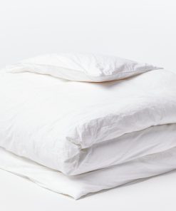 Organic Crinkled Percale™ Duvet Cover