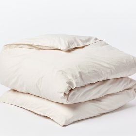 Organic Crinkled Percale™ Duvet Cover