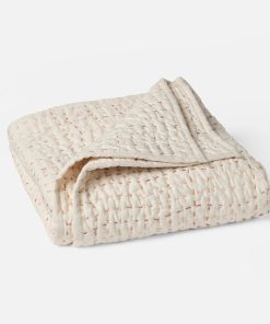 Pebbled Handstitched Organic Toddler Quilt