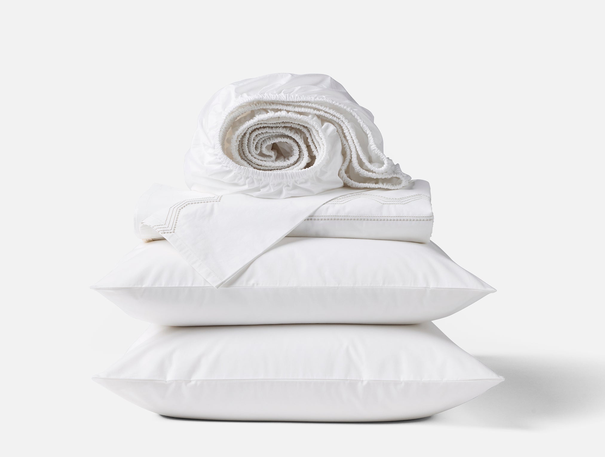Refined Organic Percale Sheet Set