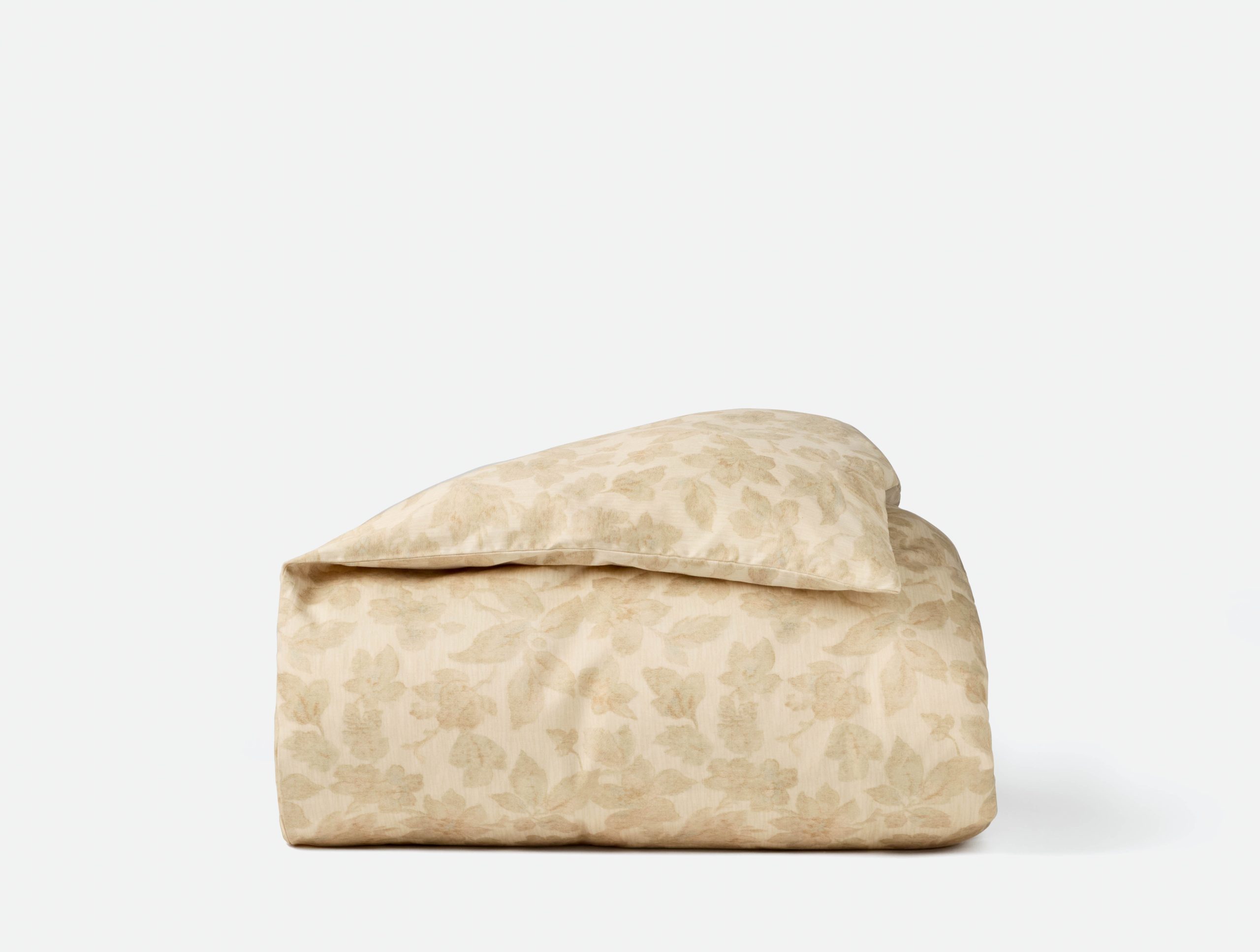 Camellia Organic Print Duvet Cover