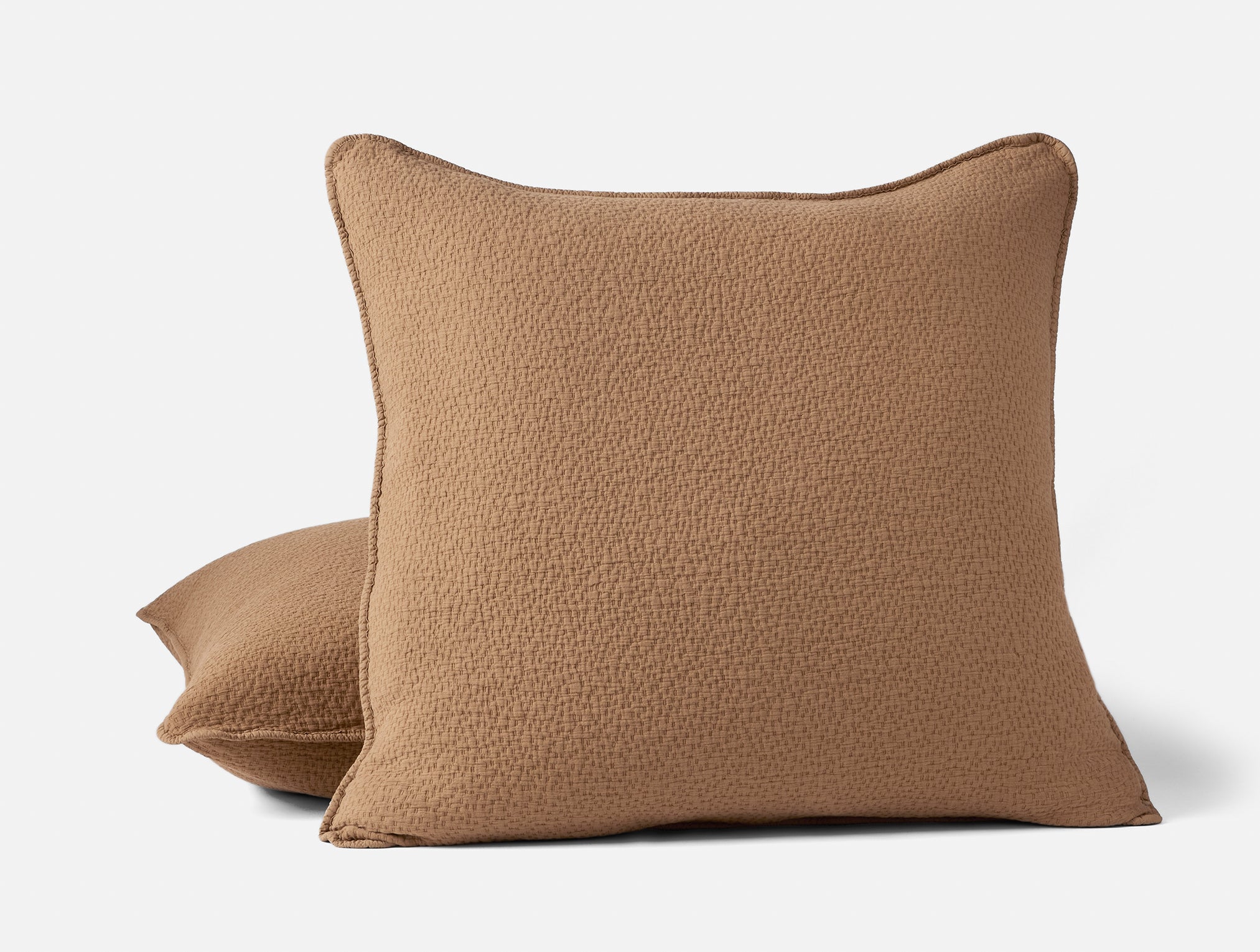 Cascade Organic Matelasse Sham