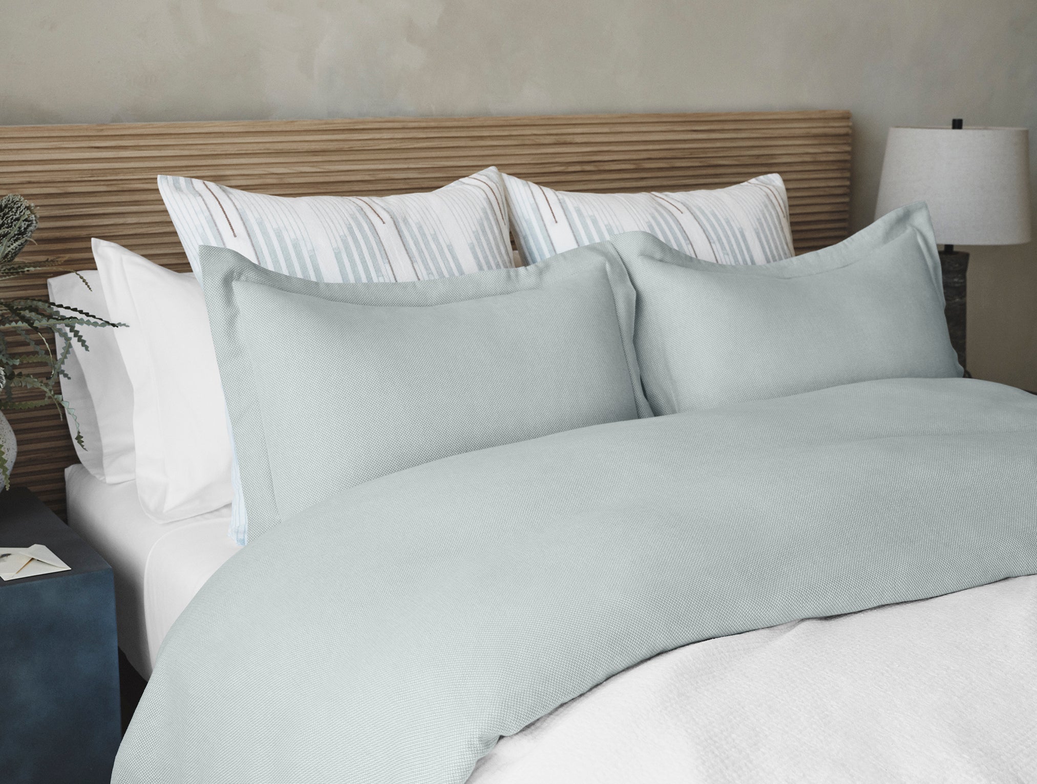 Cloud Brushed™ Organic Flannel Duvet Cover - Image 3