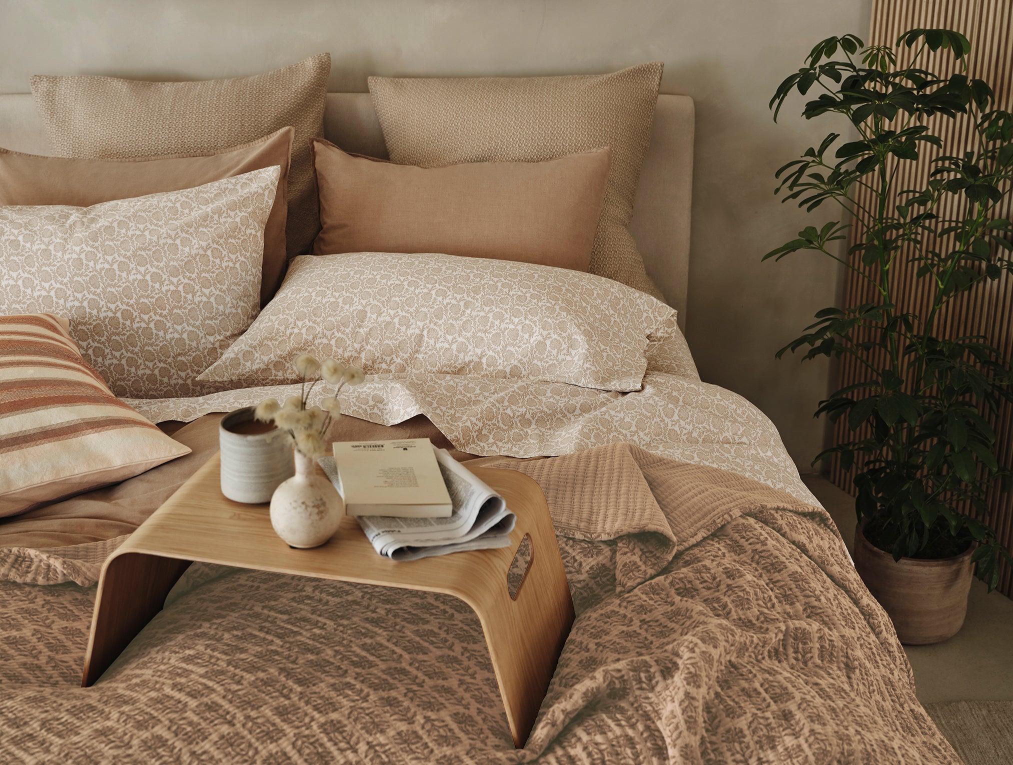 Mirada Organic Matelasse Coverlet - Image 3