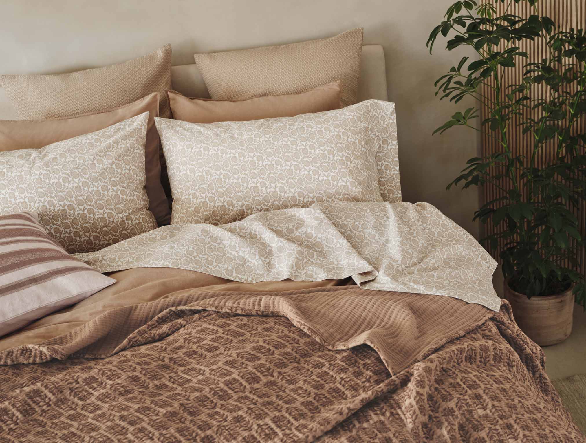 Organic Print Percale Pillowcases - Image 2