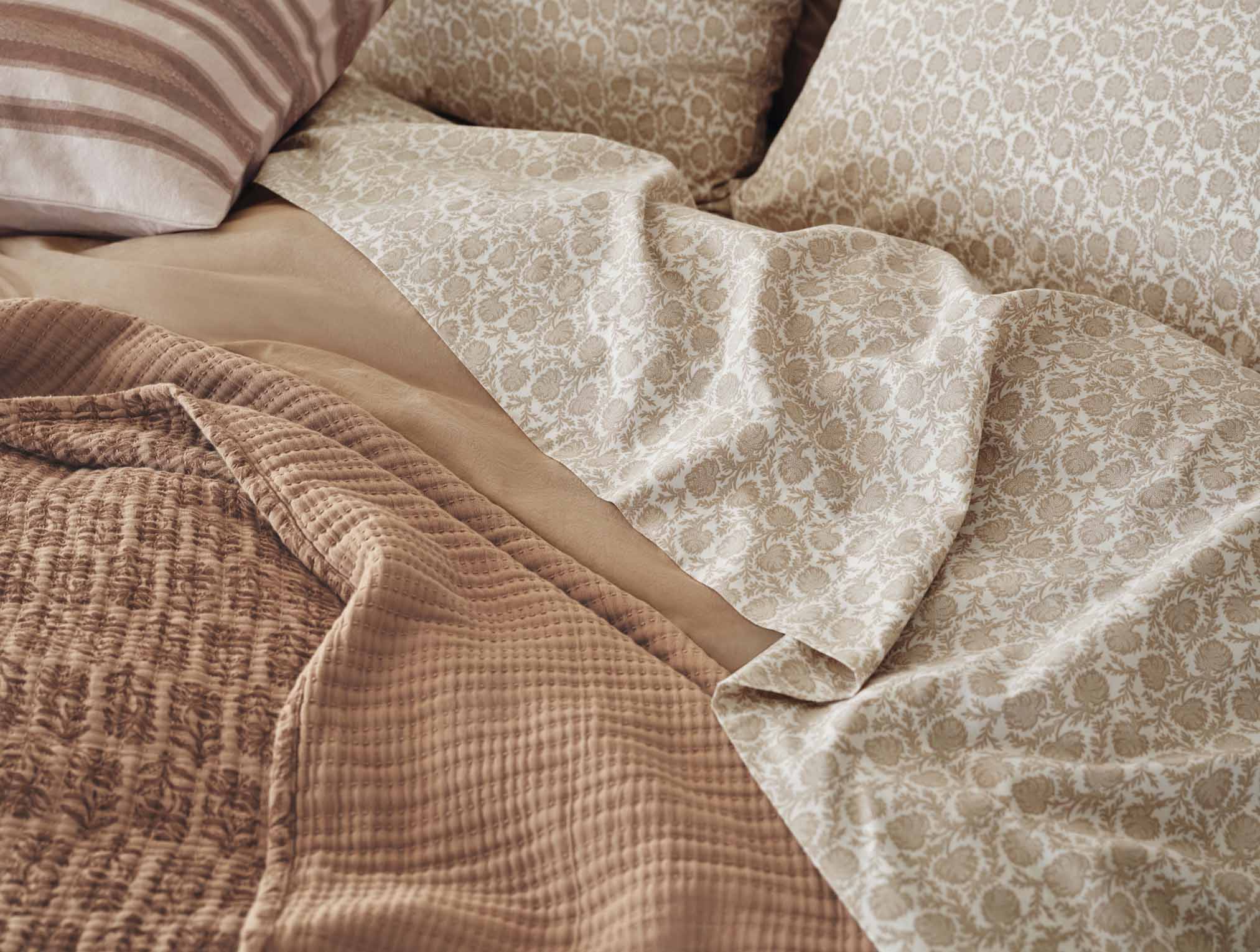 Organic Print Percale Pillowcases - Image 4