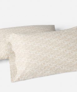 Organic Print Percale Pillowcases