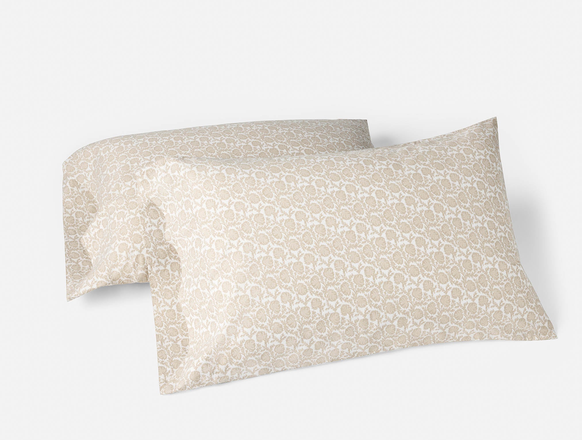 Organic Print Percale Pillowcases