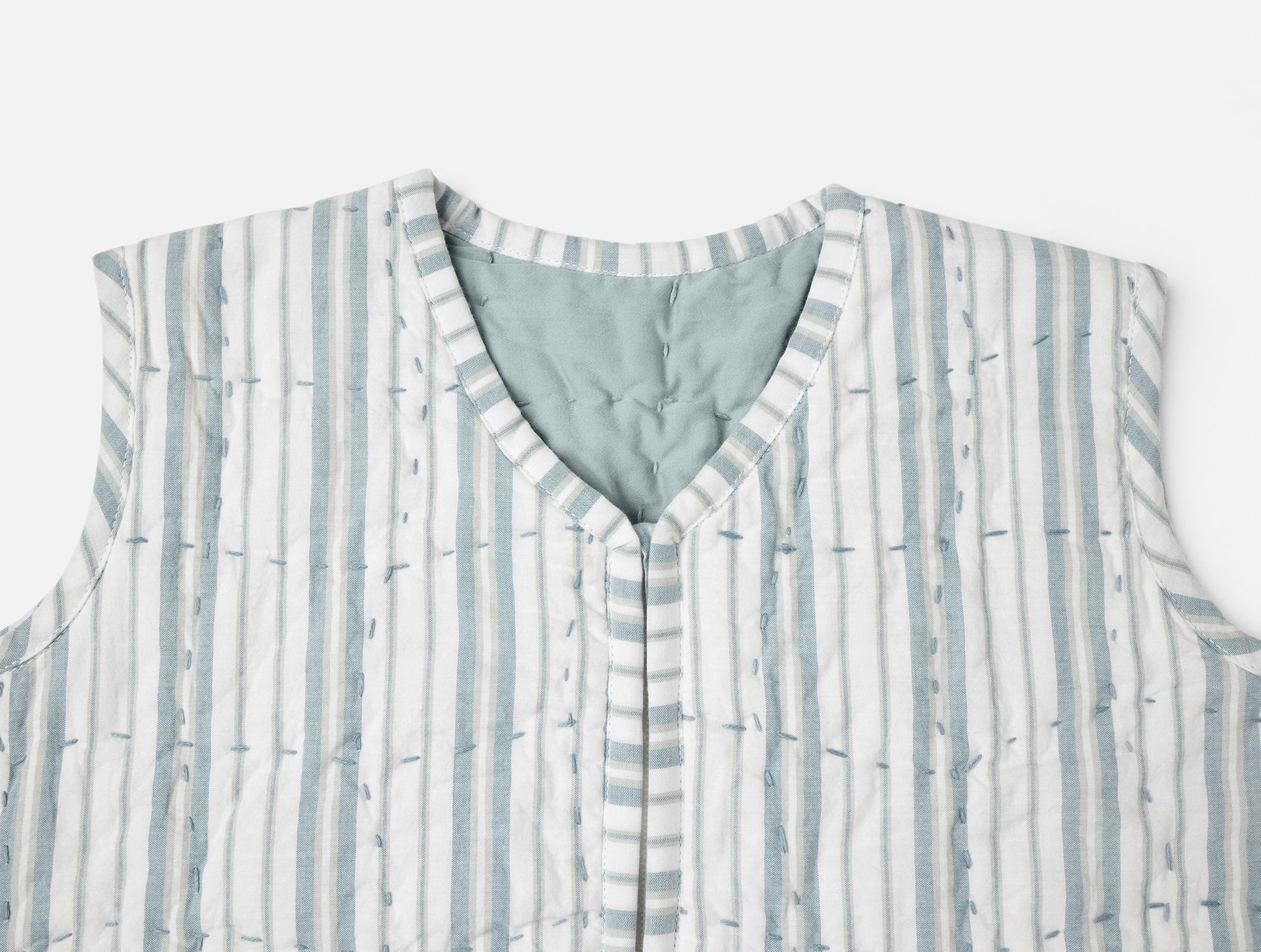 Pebbled Handstitched Organic Snuggle Sack - Image 3