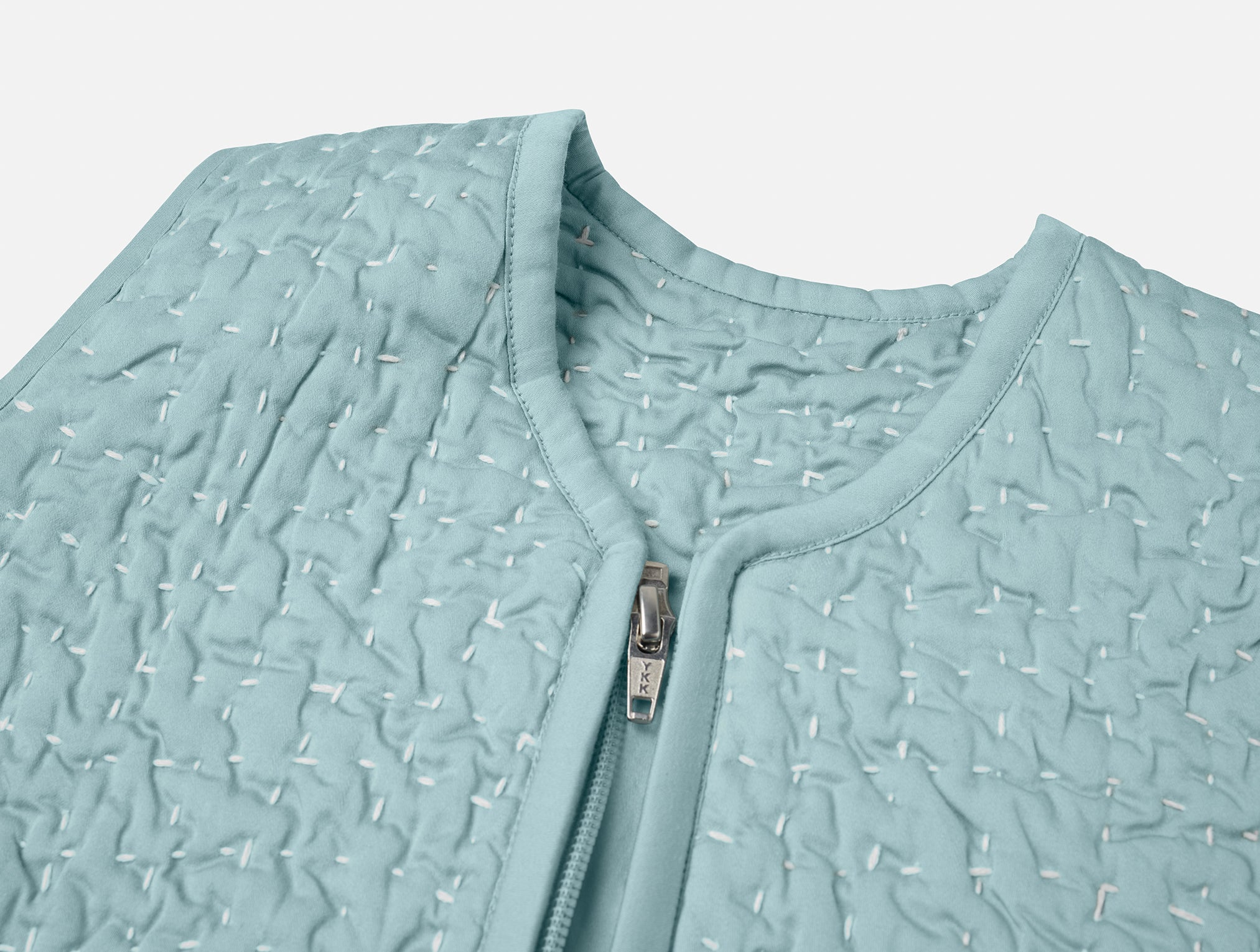 Pebbled Handstitched Organic Snuggle Sack - Image 2