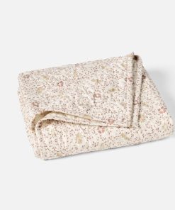 Pebbled Handstitched Organic Toddler Quilt