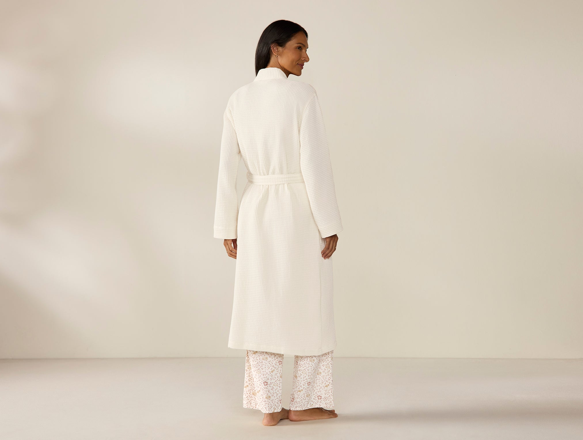 Unisex Organic Waffle Robe - Image 4