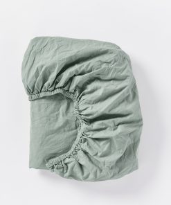 Organic Crinkled Percale™ Fitted Sheet