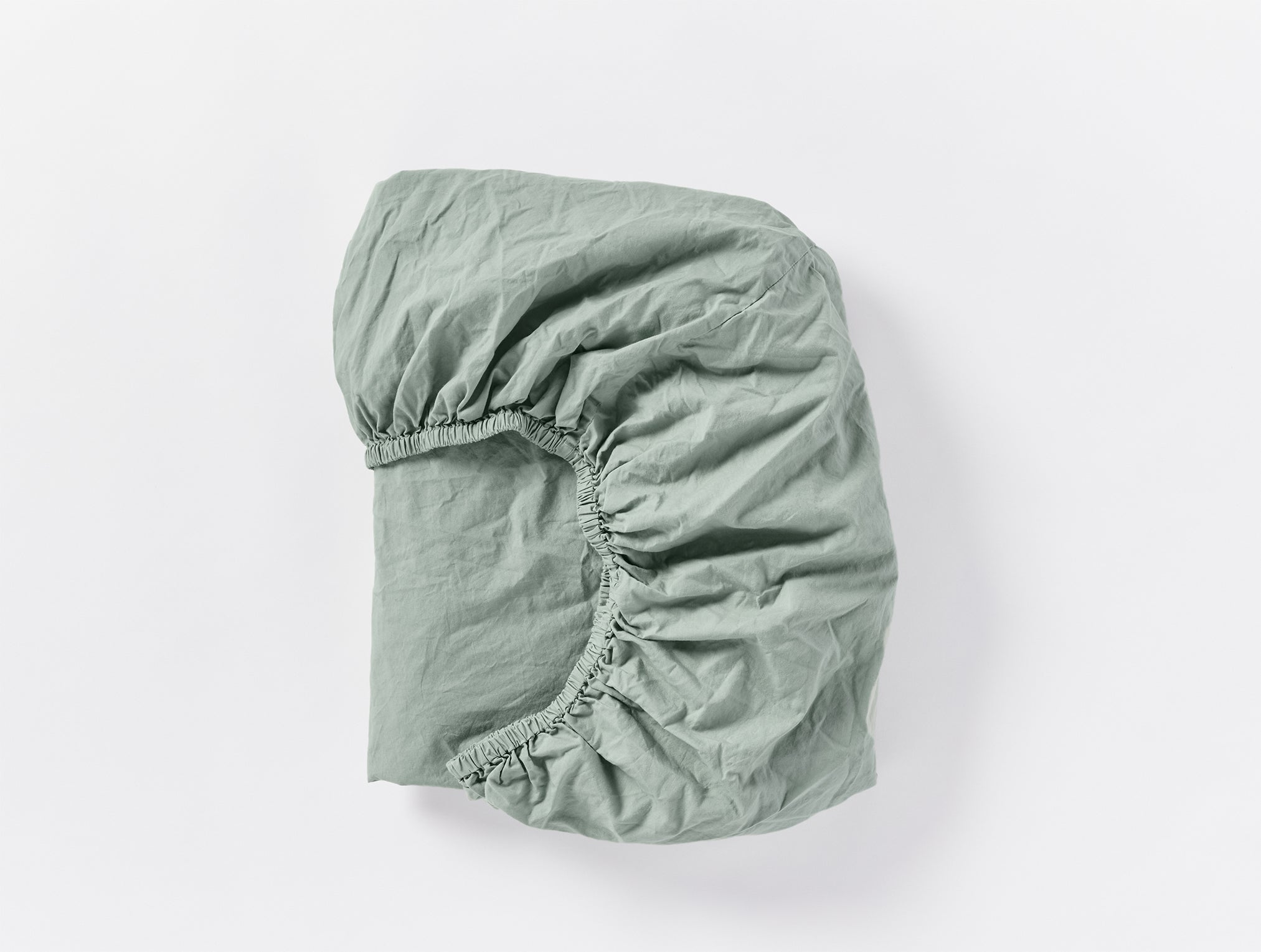Organic Crinkled Percale™ Fitted Sheet