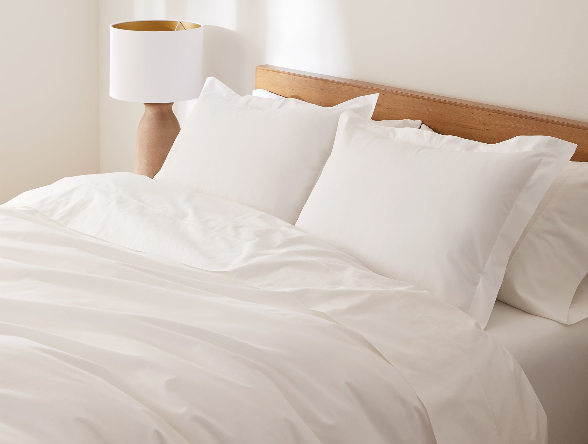 Heritage Organic Percale Sham - Image 2