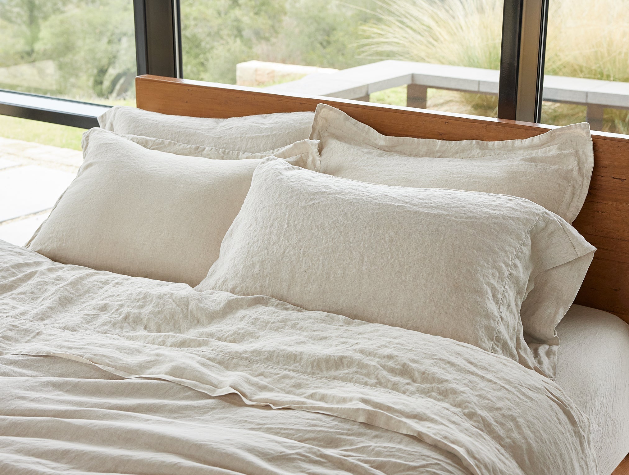 Organic Relaxed Linen Pillowcases - Image 4