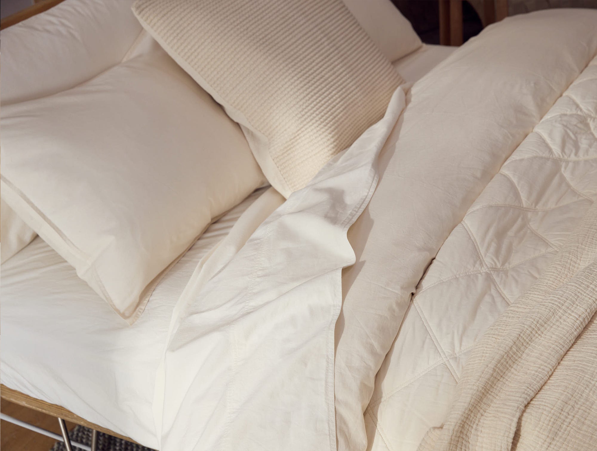 Organic Crinkled Percale™ Sheet Set - Image 2