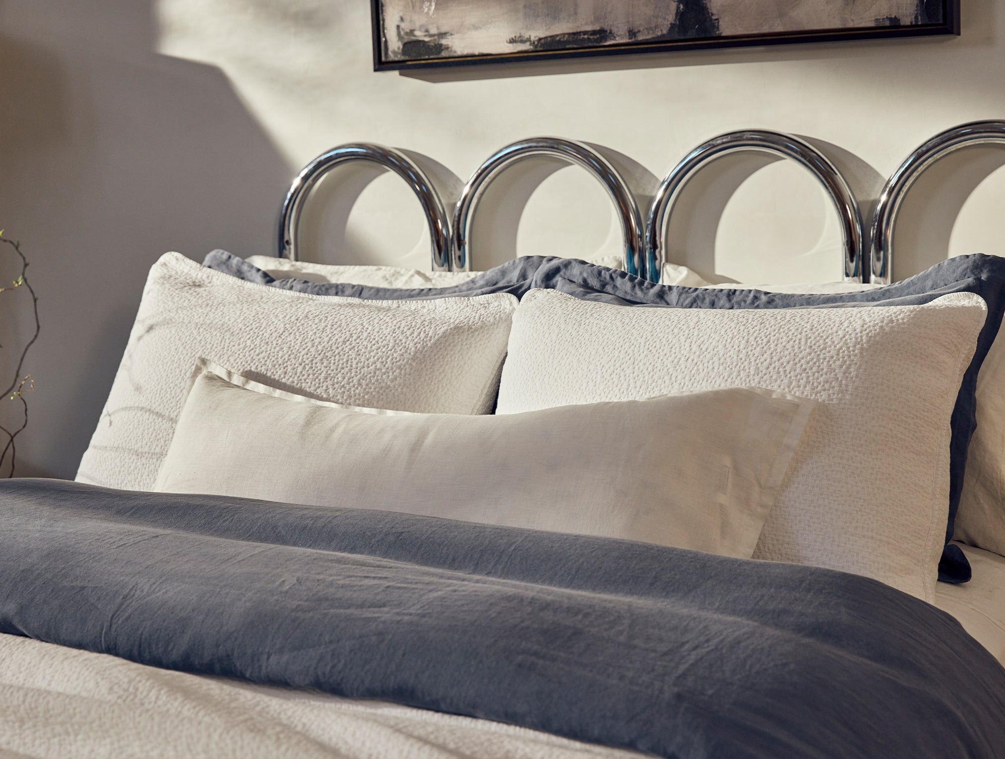 Cascade Organic Matelasse Sham - Image 2