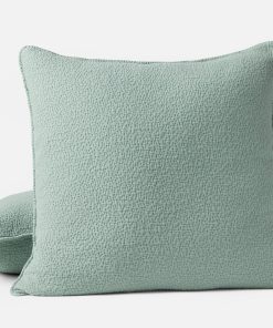 Cascade Organic Matelasse Sham