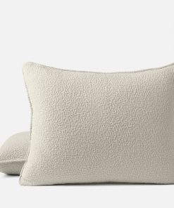 Cascade Organic Matelasse Sham