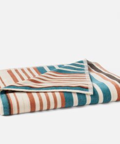 Dawn Stripe Organic Beach Towel