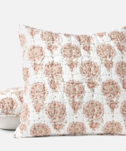 Flores Handstitched Organic Sham