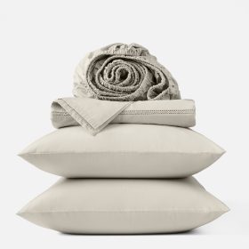 Refined Organic Percale Sheet Set