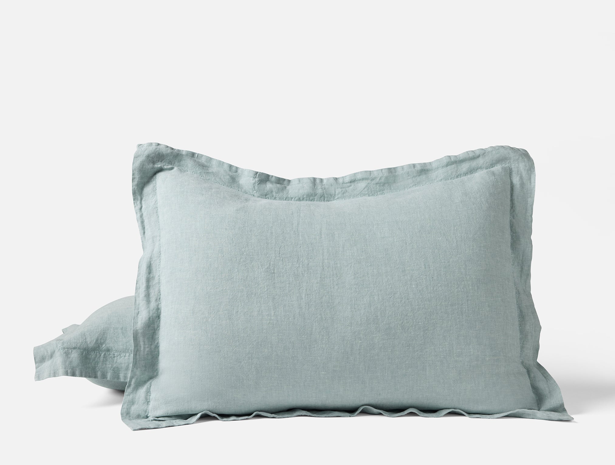 Organic Relaxed Linen Sham - Image 3