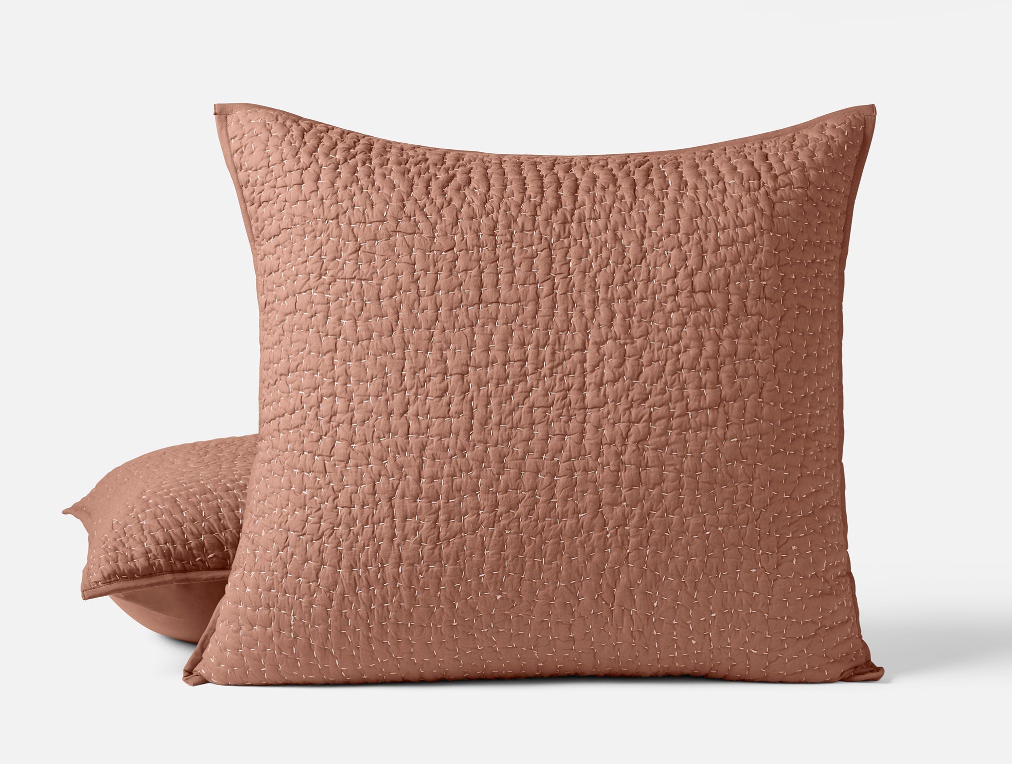 Pebbled Handstitched Organic Sham