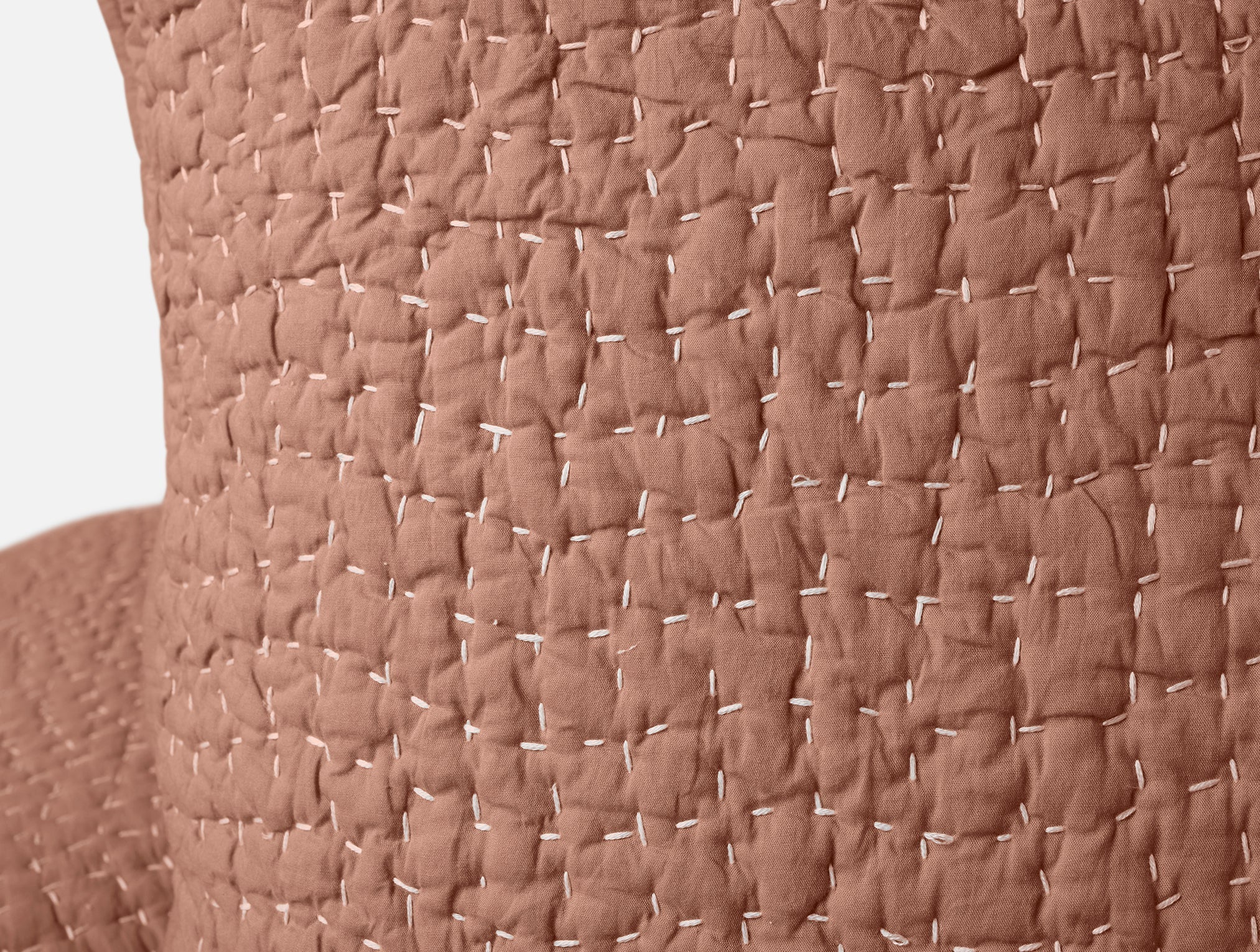 Pebbled Handstitched Organic Sham - Image 3