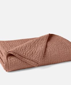 Pebbled Handstitched Organic Quilt