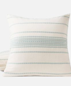 Rippled Stripe Organic Sham