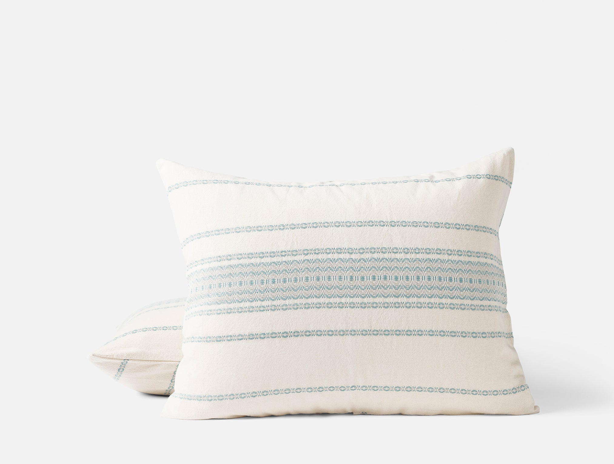 Rippled Stripe Organic Sham - Image 2