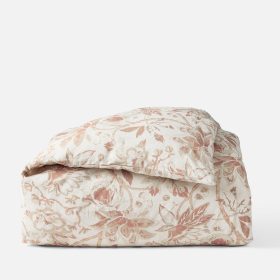 Sea Bloom Print Duvet Cover