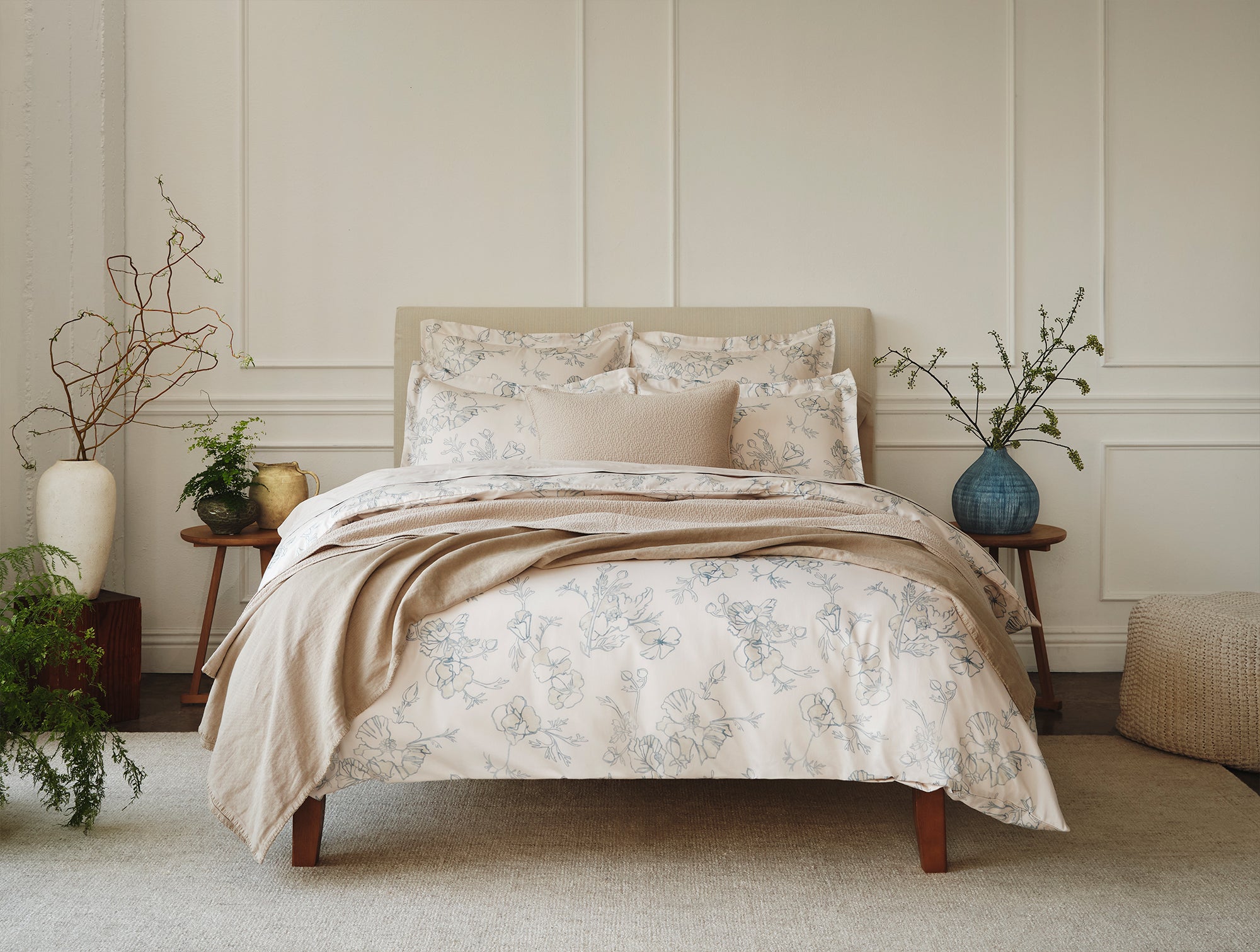 Helena Organic Linen Coverlet - Image 2