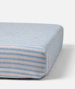 Organic Crinkled Percale™ Crib Sheet