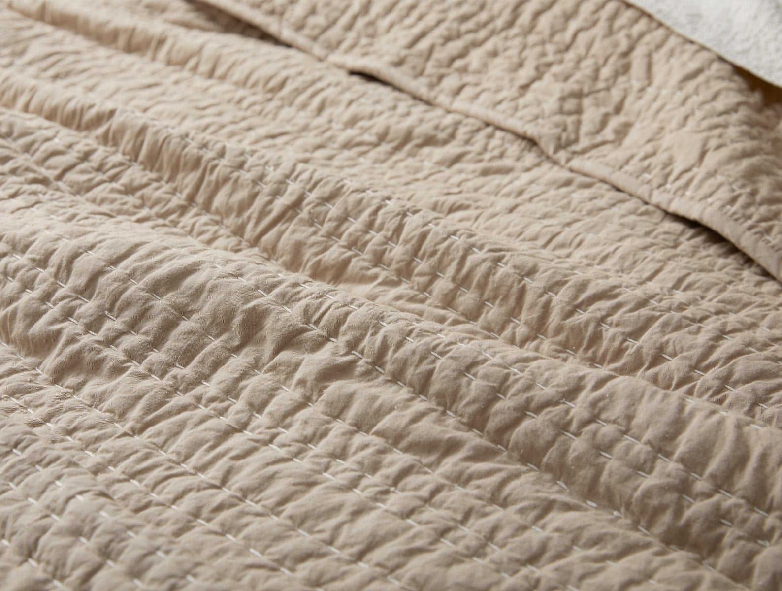 Channel Handstitched Organic Sham - Image 3