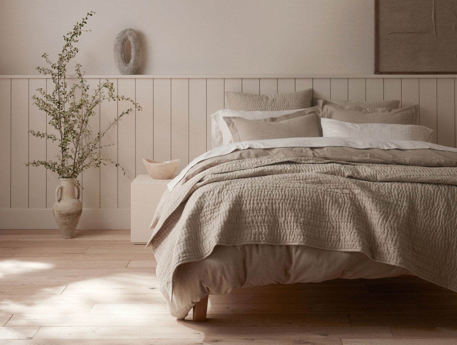 Channel Handstitched Organic Sham - Image 4