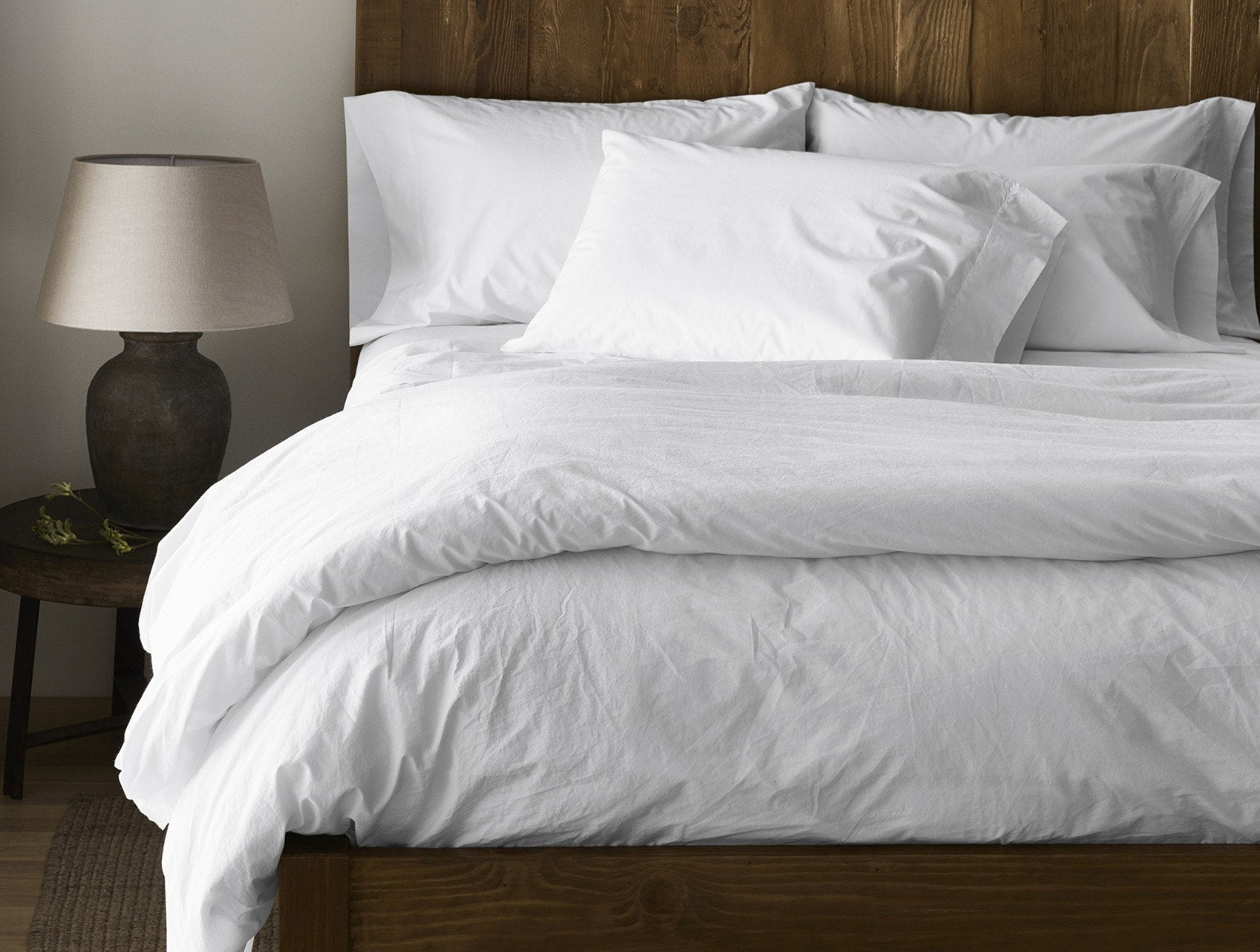 Refined Organic Percale Fitted Sheet - Image 2