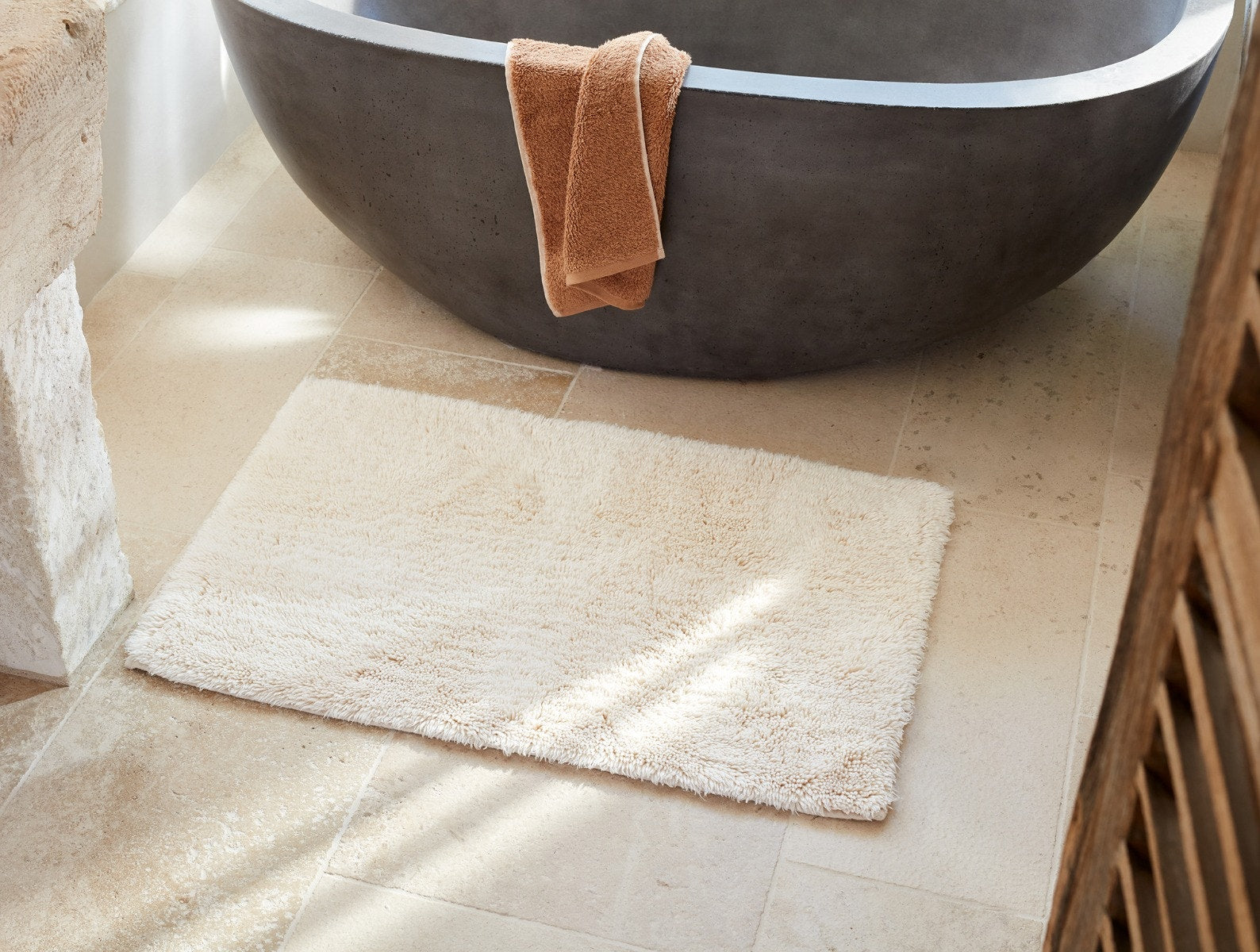 Shag Organic Bath Rug - Image 4
