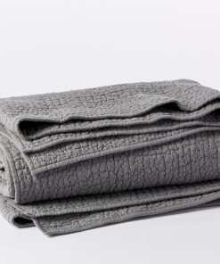 Pebbled Handstitched Organic Quilt