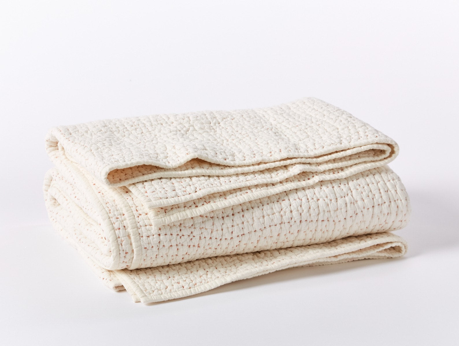 Pebbled Handstitched Organic Quilt