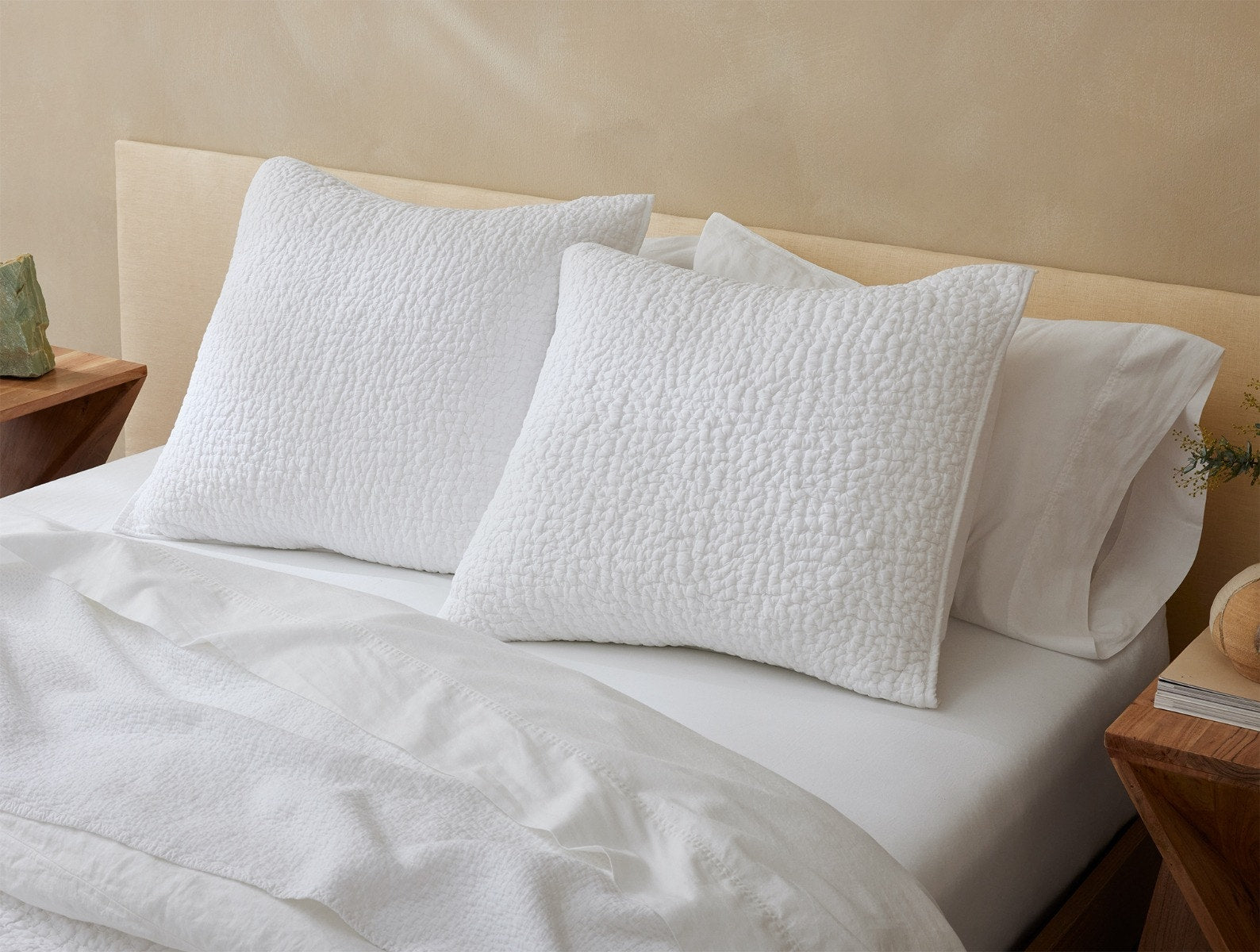 Pebbled Handstitched Organic Sham - Image 5