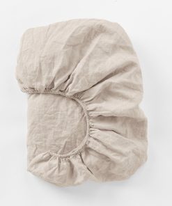Organic Relaxed Linen Fitted Sheet