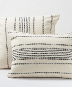 Rippled Stripe Organic Sham